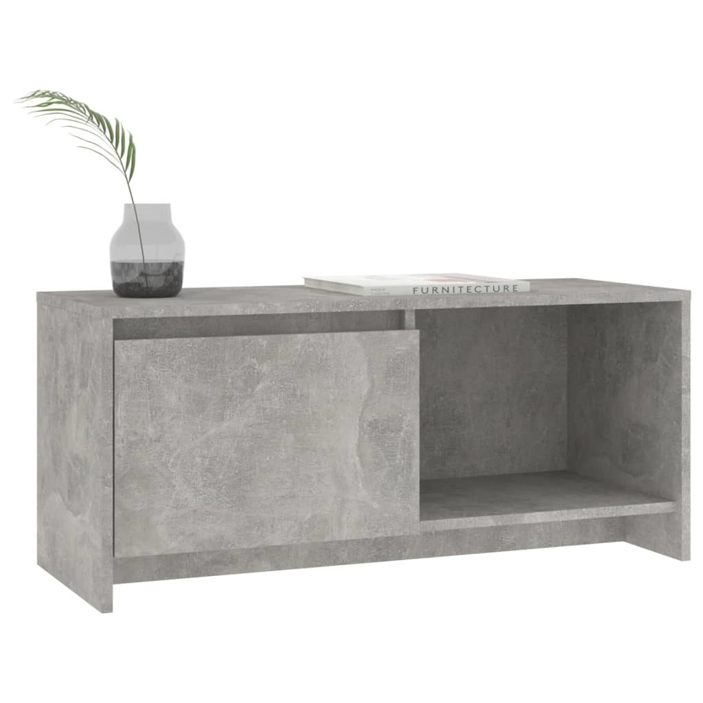 VidaXL Tv-meubel 90x35x40 cm spaanplaat betongrijs