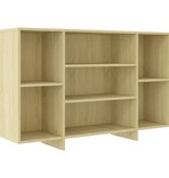 VidaXL Dressoir 120x30x75 cm spaanplaat sonoma eikenkleurig