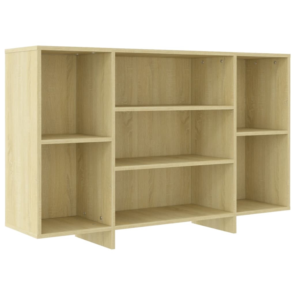 VidaXL Dressoir 120x30x75 cm spaanplaat sonoma eikenkleurig