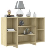 VidaXL Dressoir 120x30x75 cm spaanplaat sonoma eikenkleurig