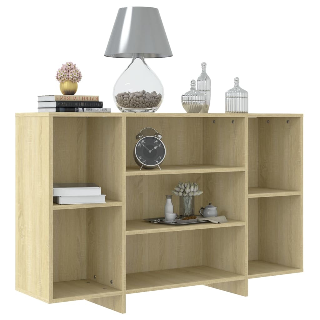 VidaXL Dressoir 120x30x75 cm spaanplaat sonoma eikenkleurig