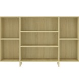 VidaXL Dressoir 120x30x75 cm spaanplaat sonoma eikenkleurig