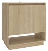 VidaXL Dressoir 70x41x75 cm spaanplaat sonoma eikenkleurig