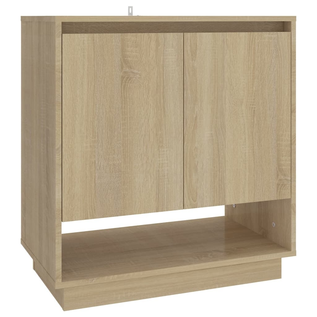 VidaXL Dressoir 70x41x75 cm spaanplaat sonoma eikenkleurig