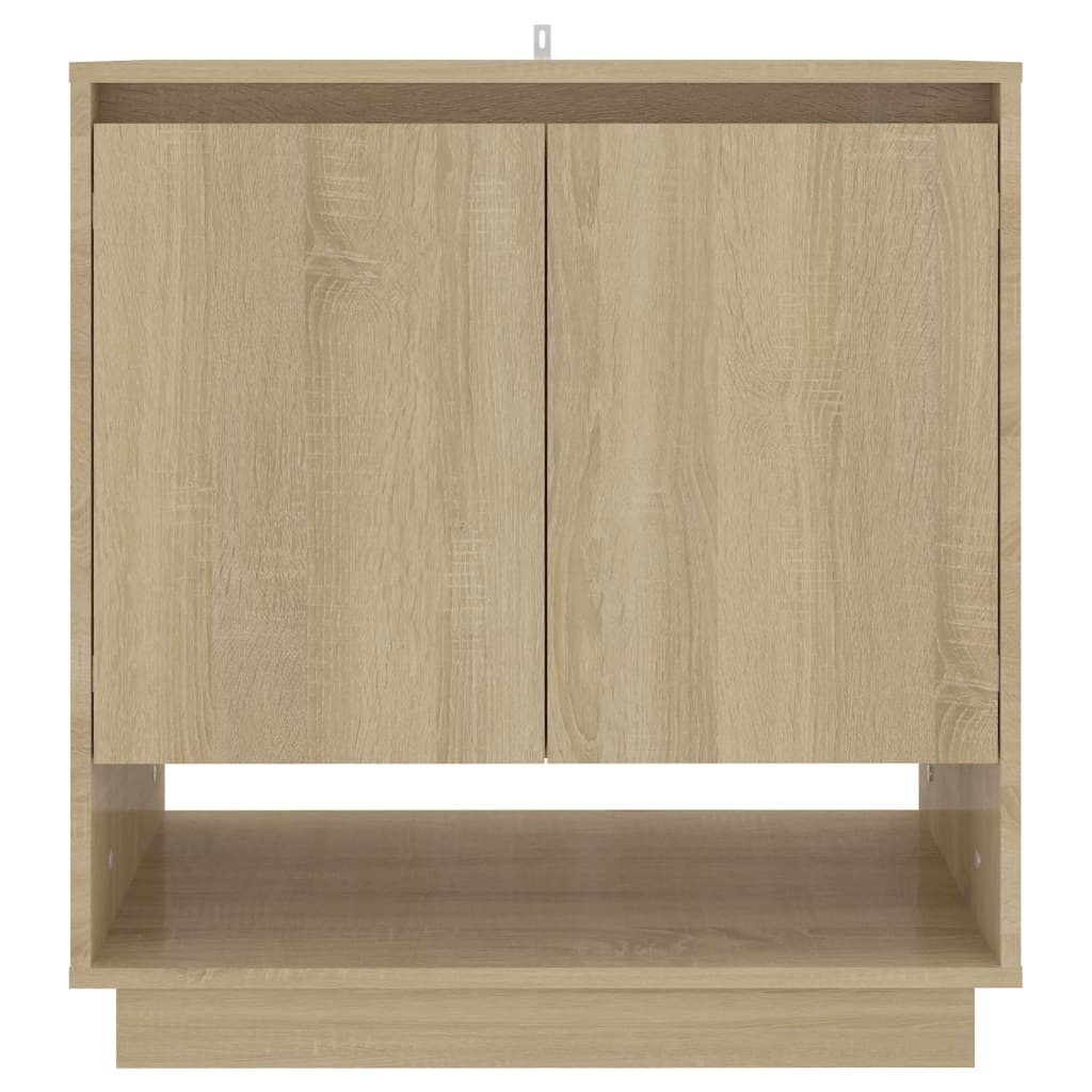 VidaXL Dressoir 70x41x75 cm spaanplaat sonoma eikenkleurig