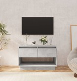 VidaXL Tv-meubel 70x41x44 cm spaanplaat betongrijs