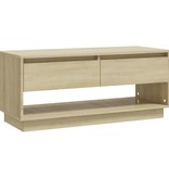 VidaXL Tv-meubel 102x41x44 cm spaanplaat sonoma eikenkleurig