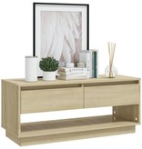 VidaXL Tv-meubel 102x41x44 cm spaanplaat sonoma eikenkleurig