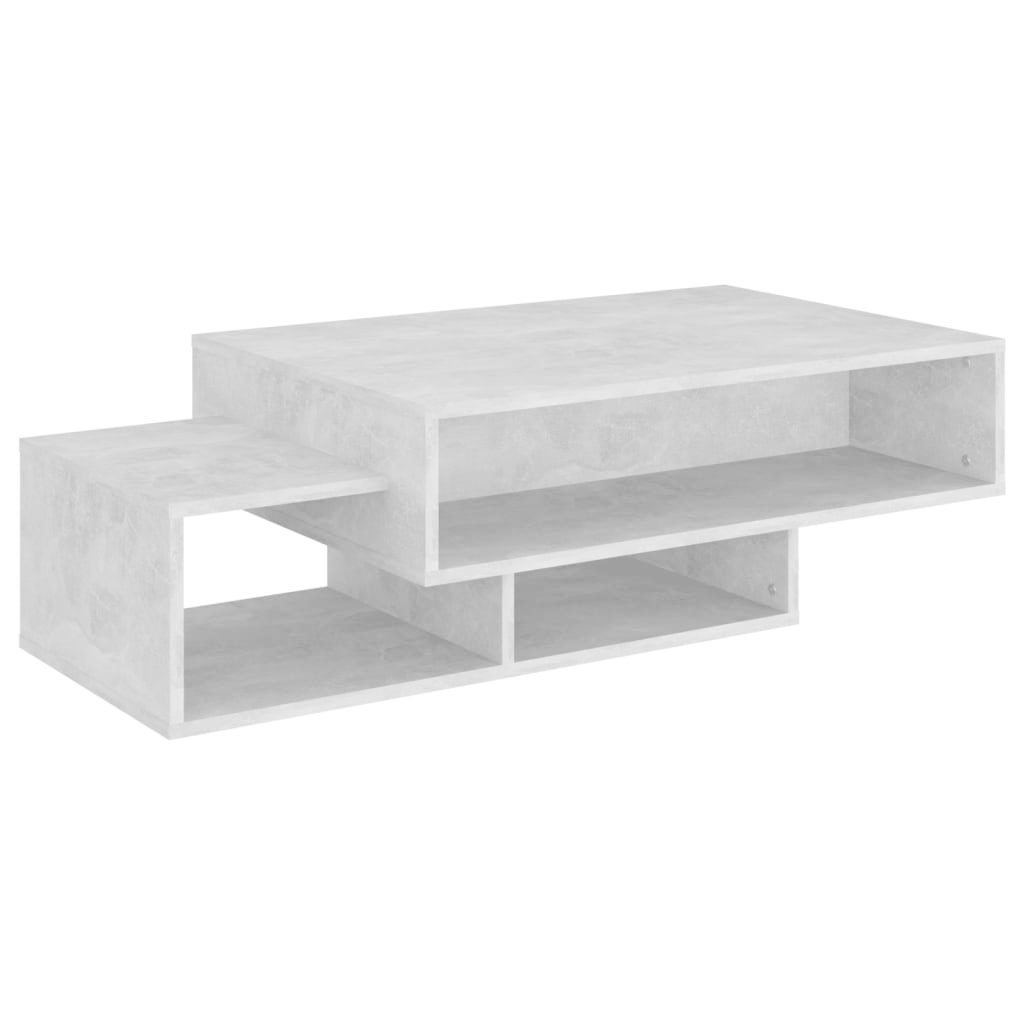 VidaXL Salontafel 105x55x32 cm spaanplaat betongrijs