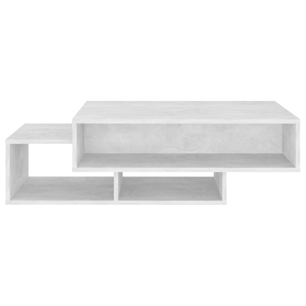VidaXL Salontafel 105x55x32 cm spaanplaat betongrijs
