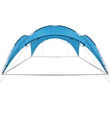 vidaXL Partytent boog 450x450x265 cm lichtblauw