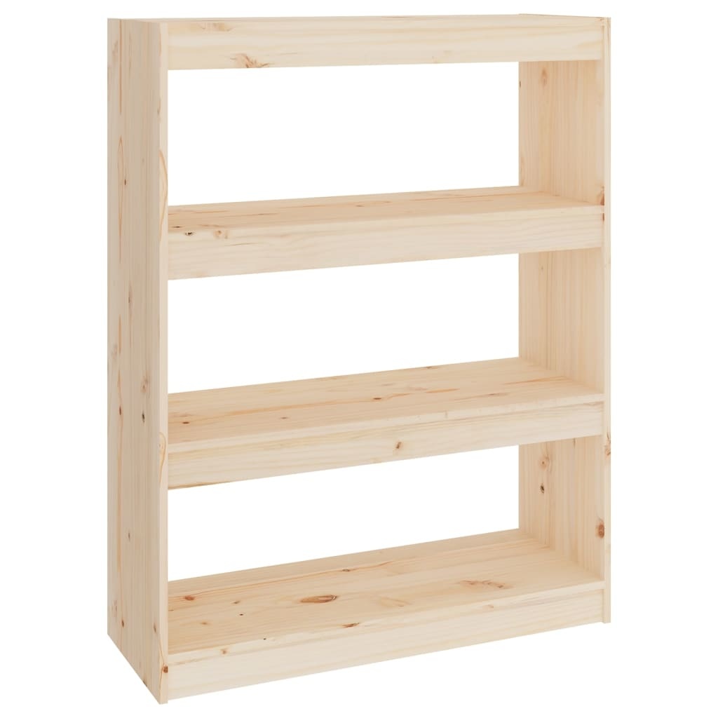 vidaXL Boekenkast/kamerscherm 80x30x103,5 cm massief grenenhout