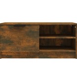 vidaXL Tv-meubelen 2 st 80x35x36,5 cm bewerkt hout gerookt eikenkleur