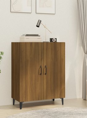 VidaXL Dressoir 70x34x90 cm bewerkt hout bruineikenkleurig