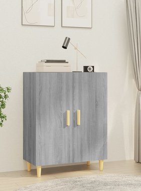 VidaXL Dressoir 70x34x90 cm bewerkt hout grijs sonoma eikenkleurig