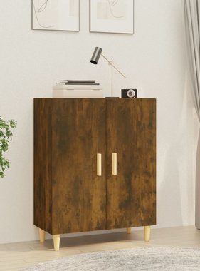 VidaXL Dressoir 70x34x90 cm bewerkt hout gerookt eikenkleurig