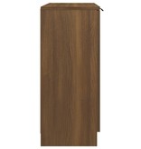 VidaXL Dressoir 60x30x70 cm bewerkt hout bruineikenkleurig