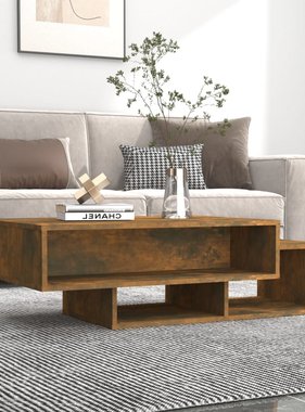 VidaXL Salontafel 105x55x32 cm bewerkt hout gerookt eikenkleurig