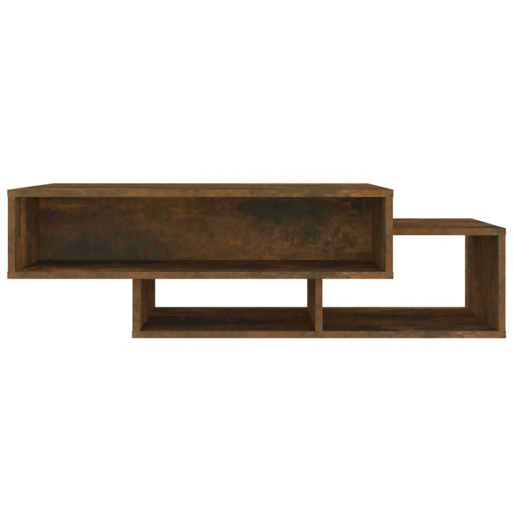 VidaXL Salontafel 105x55x32 cm bewerkt hout gerookt eikenkleurig