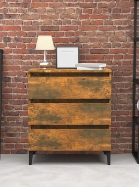 VidaXL Dressoir 60x35x69 cm bewerkt hout gerookt eikenkleurig