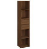 vidaXL Boekenkast 36x30x171 cm bewerkt hout bruineikenkleurig