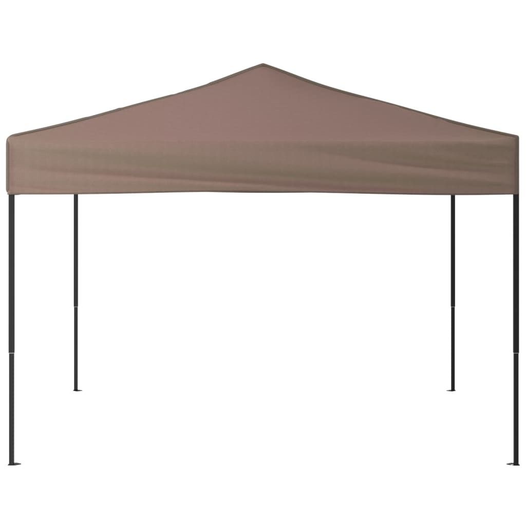 vidaXL Partytent inklapbaar 3x3 m taupe