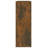 VidaXL Wandschap 104x20x58,5 cm bewerkt hout gerookt eikenkleurig