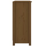 VidaXL Dressoir 70x35x80 cm massief grenenhout honingbruin