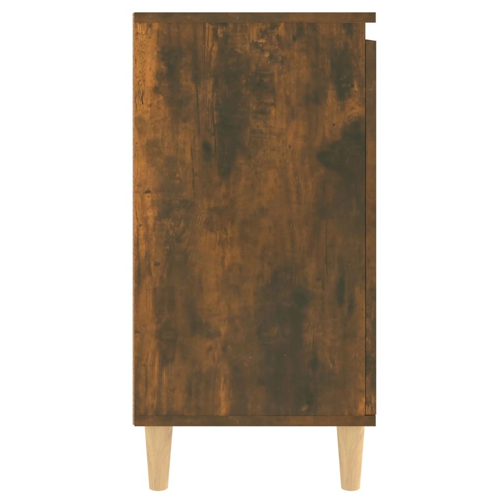 VidaXL Dressoir 60x35x70 cm bewerkt hout gerookt eikenkleurig