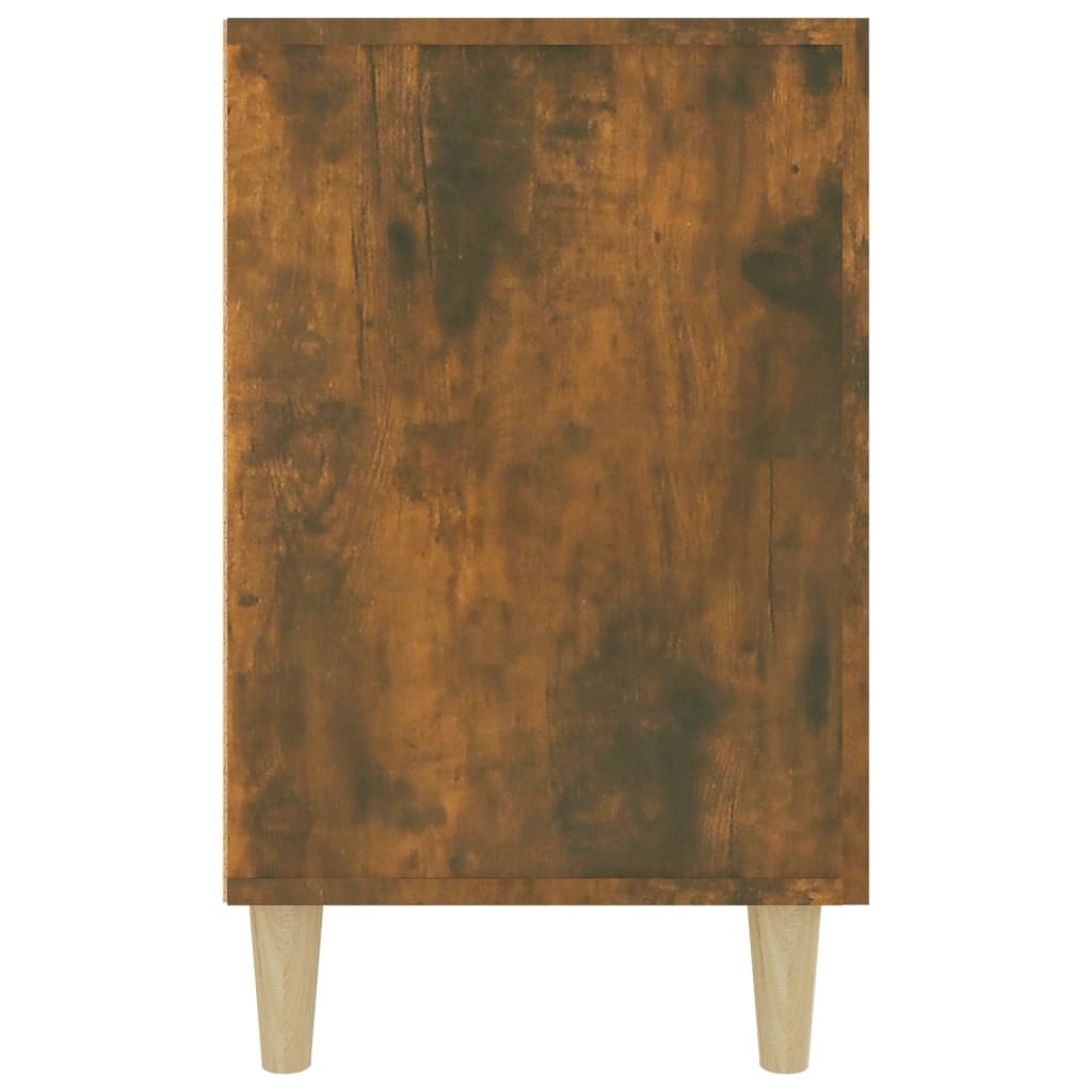 VidaXL Dressoir 100x36x60 cm bewerkt hout gerookt eikenkleurig