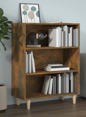 VidaXL Dressoir 69,5x32,5x90 cm bewerkt hout gerookt eikenkleurig