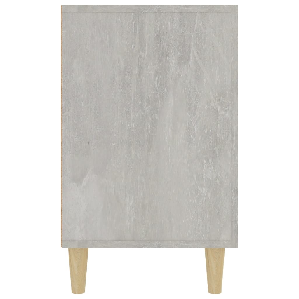 VidaXL Dressoir 100x36x60 cm bewerkt hout betongrijs