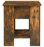 VidaXL Salontafel 101x49x52 cm bewerkt hout gerookt eikenkleurig