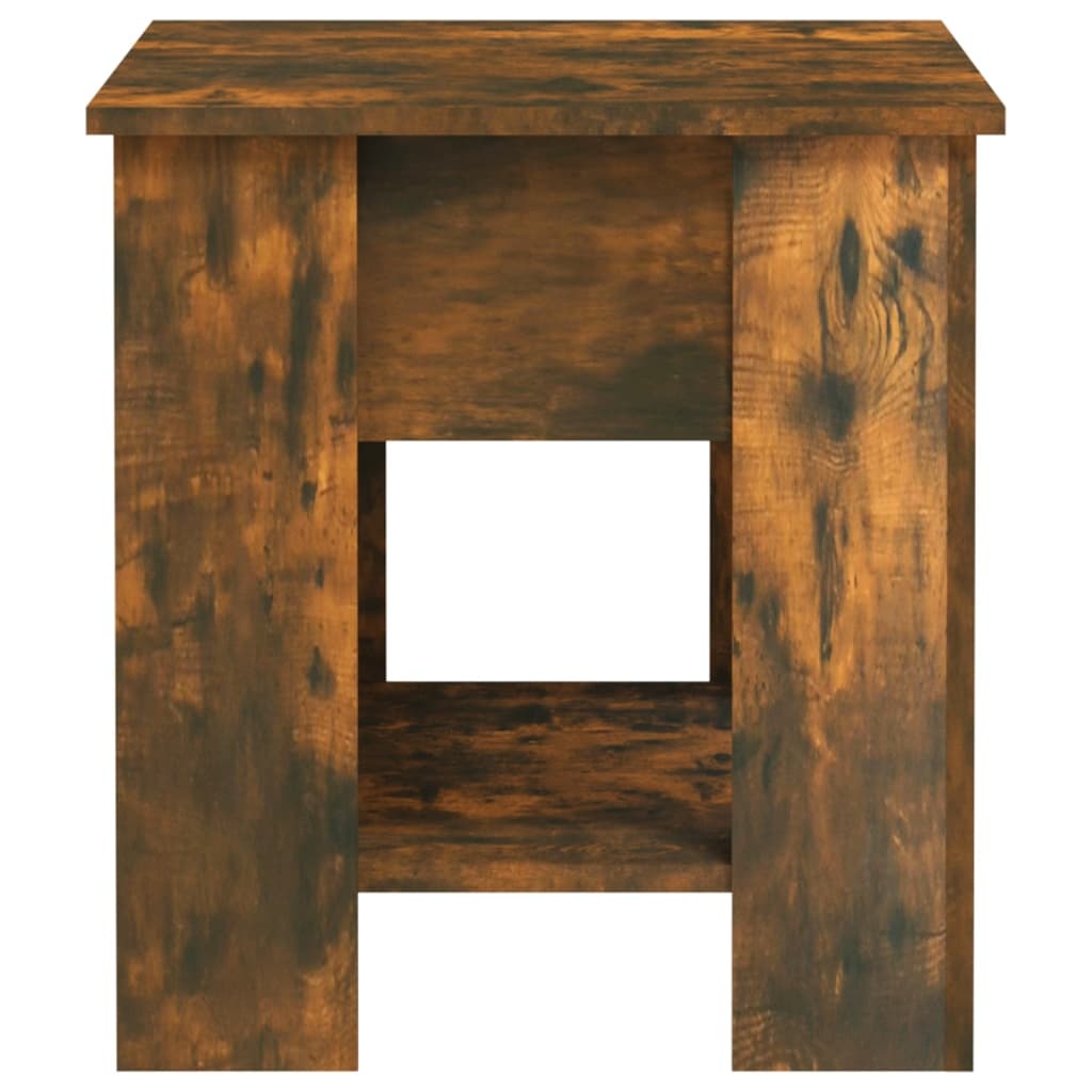 VidaXL Salontafel 101x49x52 cm bewerkt hout gerookt eikenkleurig