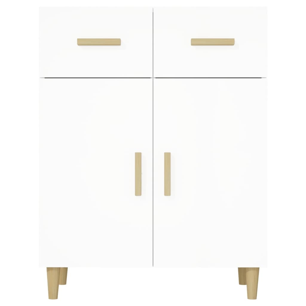 VidaXL Dressoir 69,5x34x89 cm bewerkt hout wit