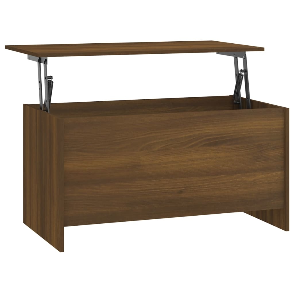 VidaXL Salontafel 102x55,5x52,5 cm bewerkt hout bruineikenkleurig