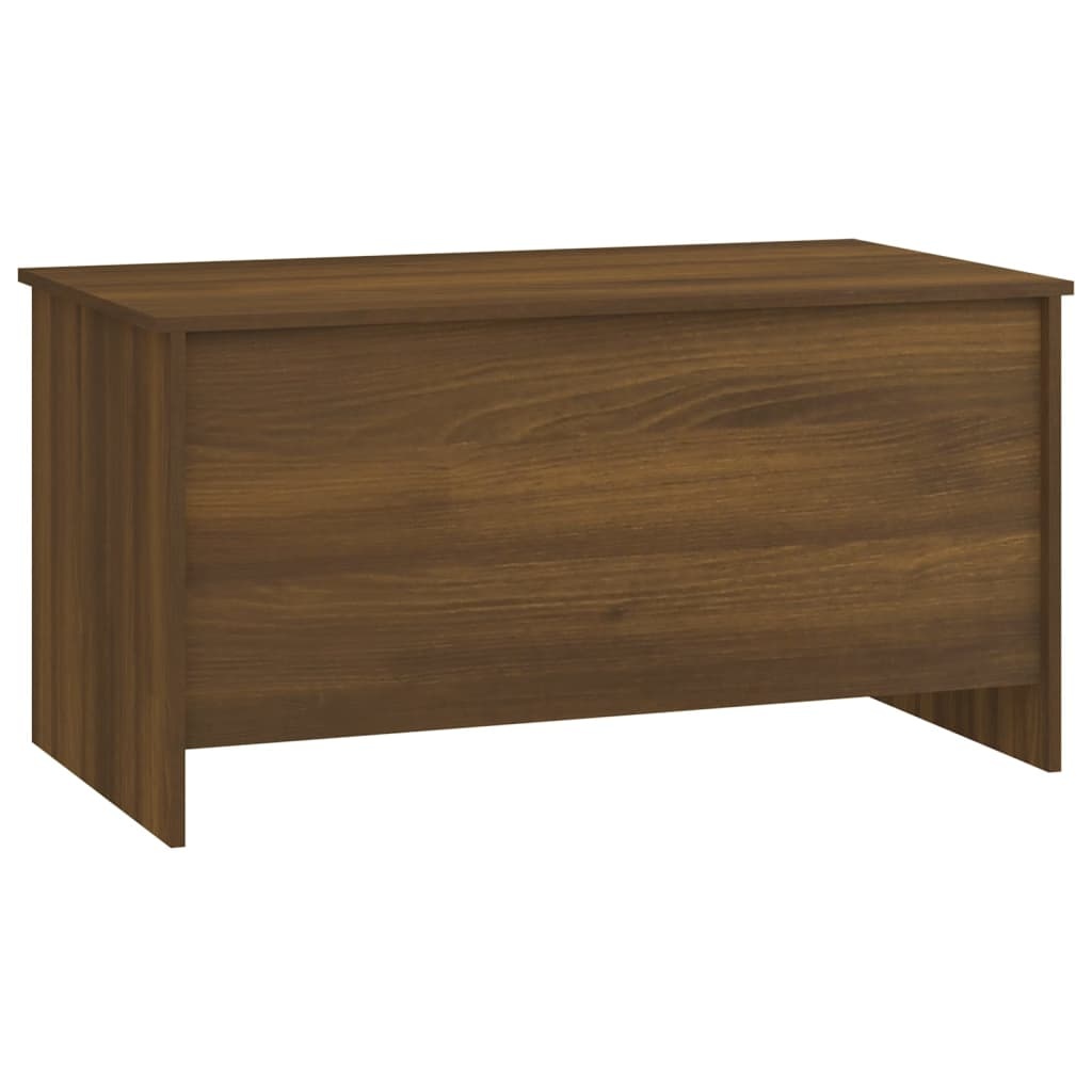 VidaXL Salontafel 102x55,5x52,5 cm bewerkt hout bruineikenkleurig