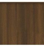 VidaXL Salontafel 102x55,5x52,5 cm bewerkt hout bruineikenkleurig