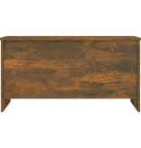 vidaXL Salontafel 102x55,5x52,5 cm bewerkt hout gerookt eikenkleurig