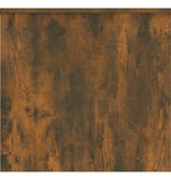 vidaXL Salontafel 102x55,5x52,5 cm bewerkt hout gerookt eikenkleurig