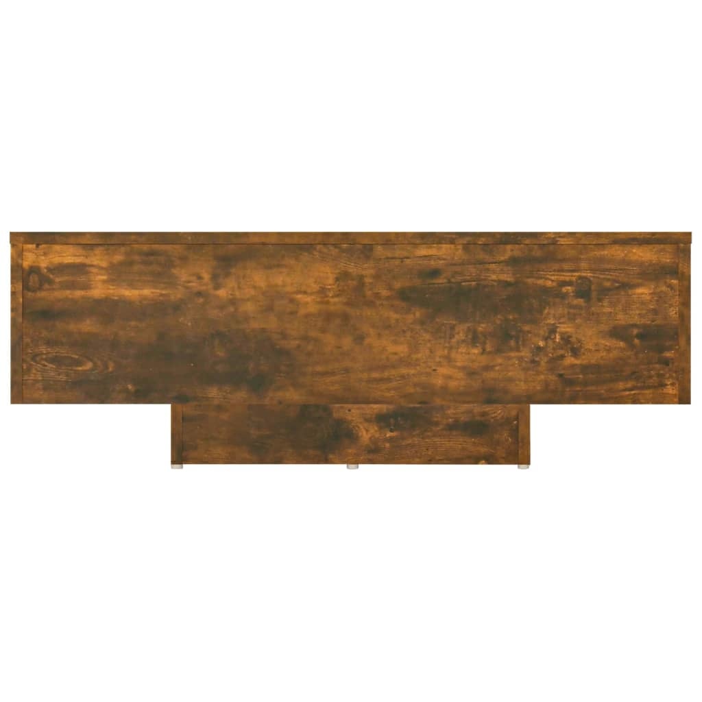 VidaXL Salontafel 85x55x31 cm bewerkt hout gerookt eikenkleurig