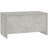 VidaXL Salontafel 102x55,5x52,5 cm bewerkt hout betongrijs