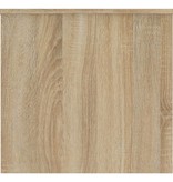 vidaXL Salontafel 102x55,5x52,5 cm bewerkt hout sonoma eikenkleurig