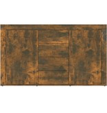 VidaXL Dressoir 120x36x69 cm bewerkt hout gerookt eikenkleurig