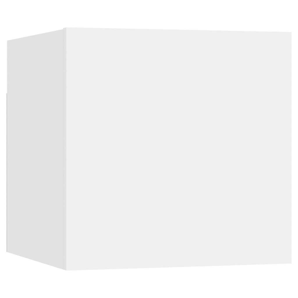 VidaXL Tv-wandmeubel 30,5x30x30 cm wit