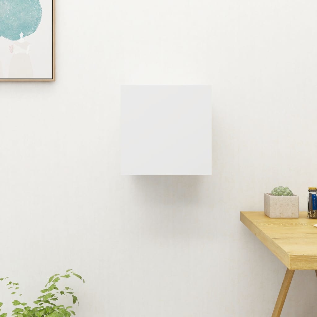VidaXL Tv-wandmeubel 30,5x30x30 cm wit
