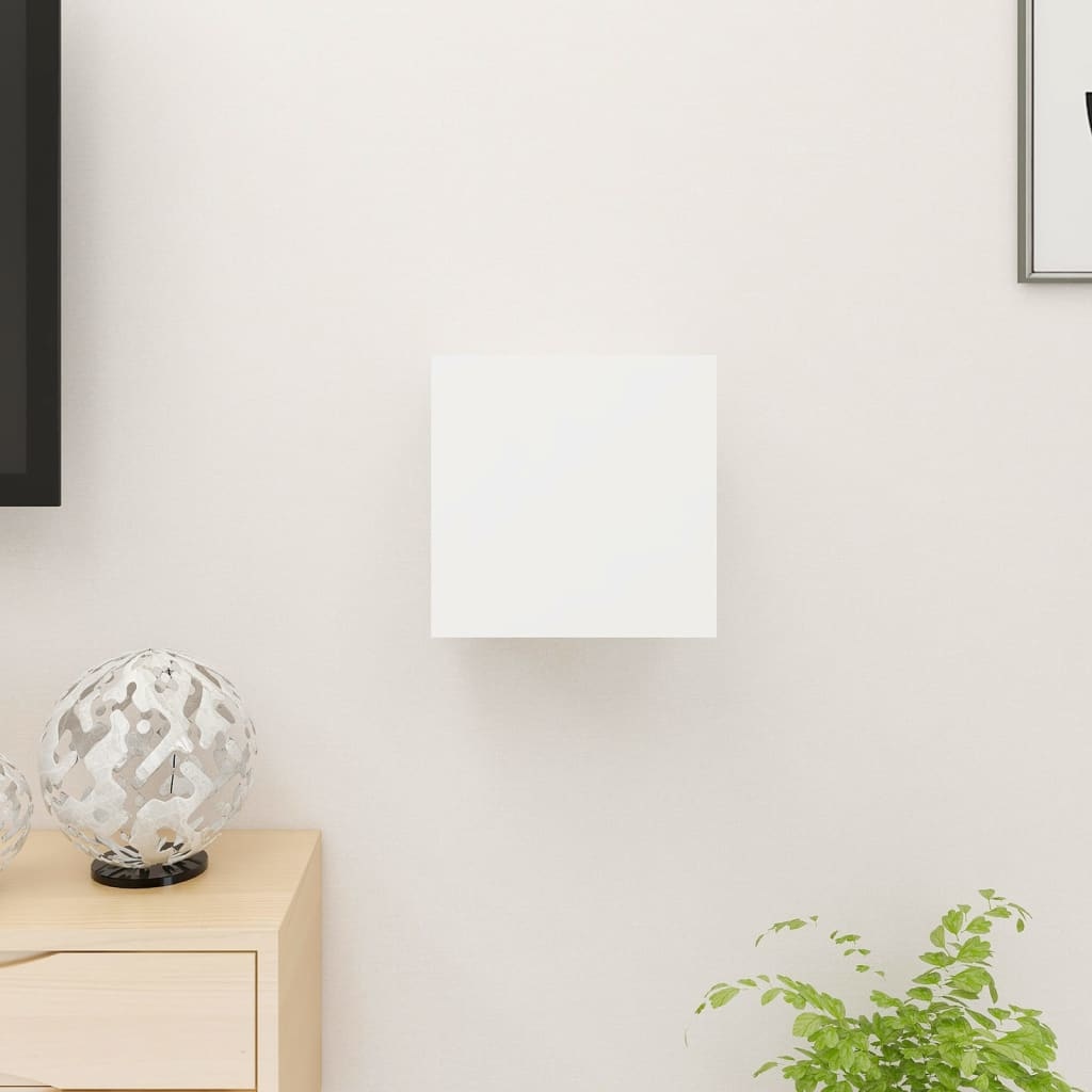 VidaXL Tv-wandmeubel 30,5x30x30 cm wit