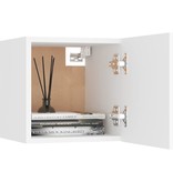 VidaXL Tv-wandmeubel 30,5x30x30 cm wit