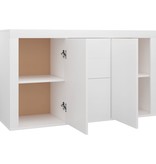 vidaXL Dressoir 120x36x69 cm spaanplaat wit