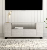 vidaXL Tv-meubel 120x35x43 cm spaanplaat betongrijs